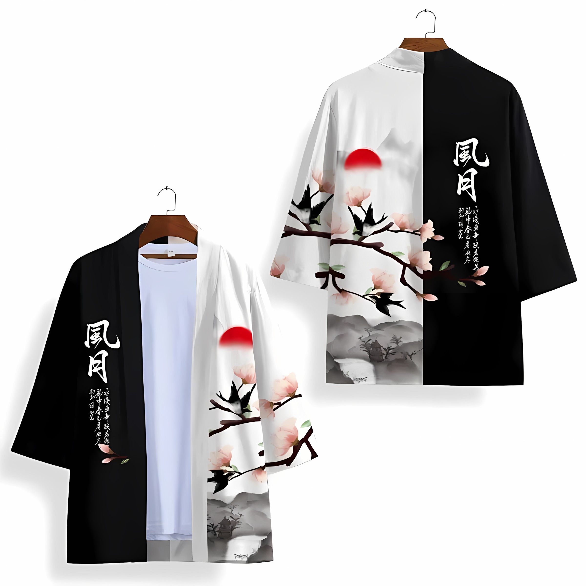 Street Fashion Kimono - Новое мужское кимоно 2026 года с