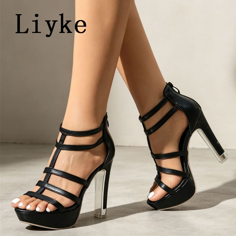 Street Fashion Shoes - Летние модные женские сандалии Liyke с