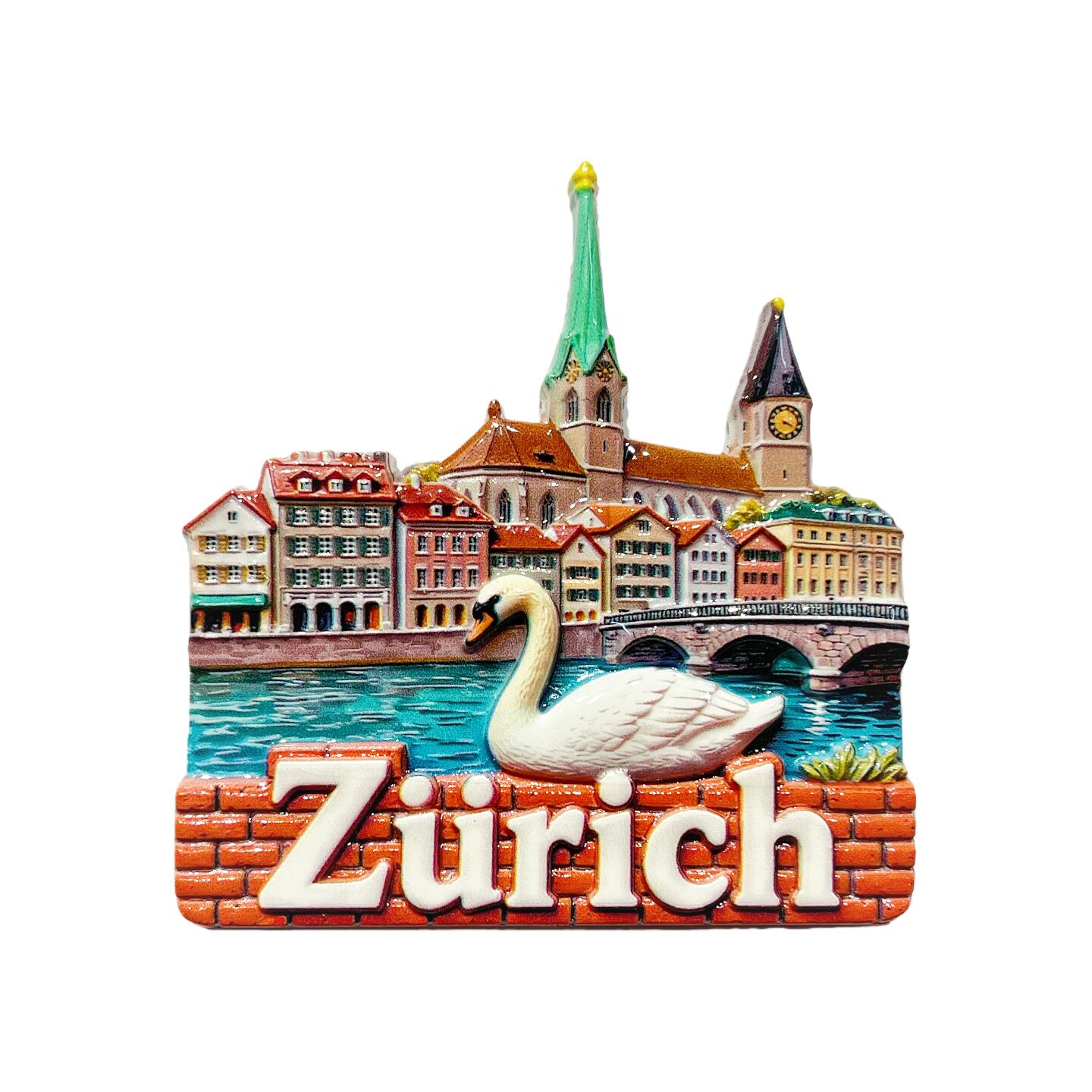Магнит на холодильник с 3D-изо – обзор и цена Street Fashion Zurich