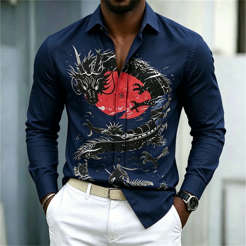 Новая мужская рубашка 2026 год – обзор и цена Street Fashion In China