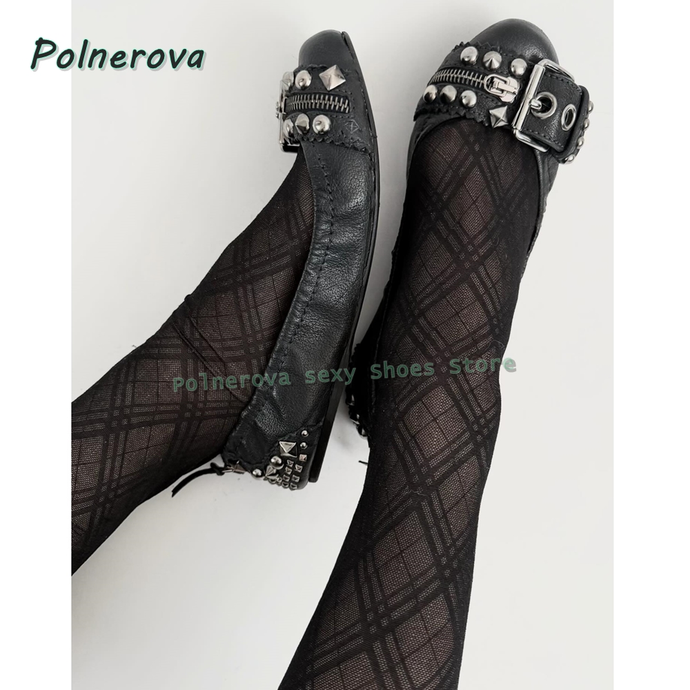 Туфли Мэри Джейн с заклепками  – обзор и цена Street Fashion Shoes
