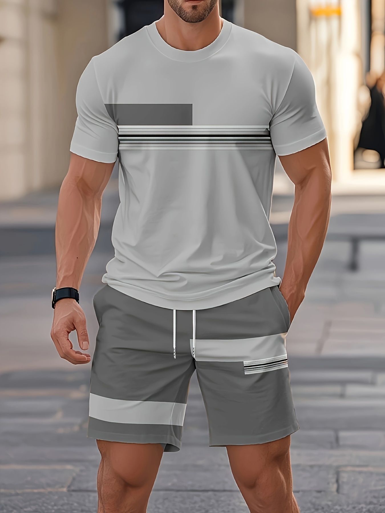 Летние мужские комплекты: повс – обзор и цена Street Fashion Outfit For Men